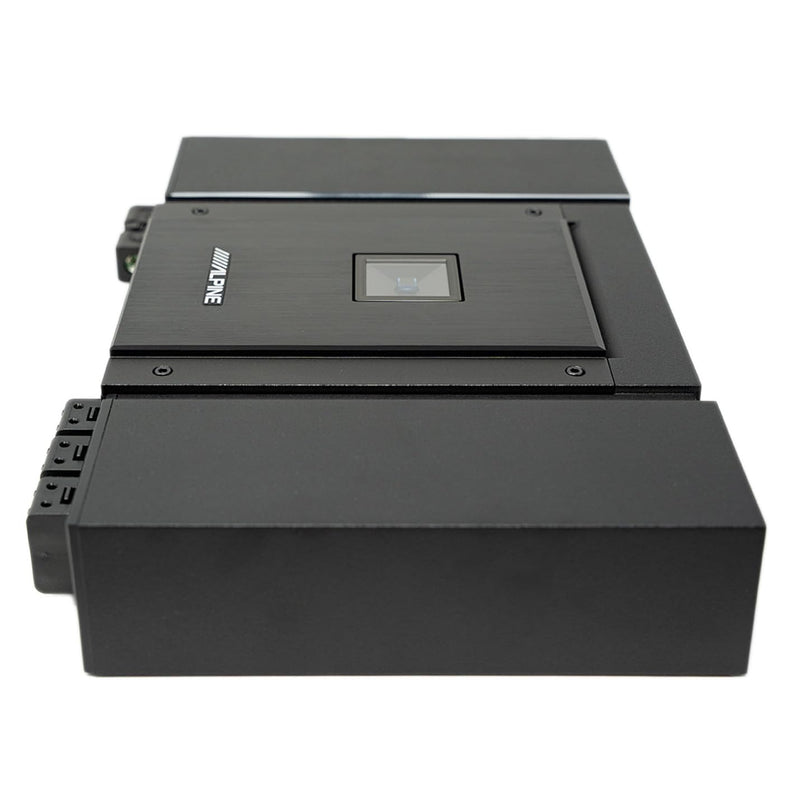 HDA-V90 Alpine Status Hi-Res 5-Channel Amplifier, 75Wx4 + 300Wx1 at 4-Ohm, 100Wx4 + 500Wx1 at 2-Ohm 5ch Car Audio Amplifier