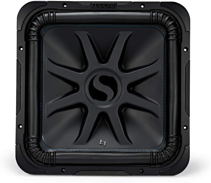 44L7S154 KICKER 15" L7S Solo-Baric Square Subwoofer Sub 1000W RMS 4 Ohm DVC