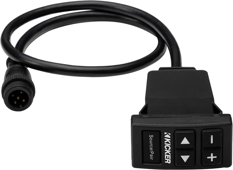 48BTCAN65 KICKER 6.5" Powered Tower Speakers w/Bluetooth 4 ATV / UTV / Golf Cart Tube Clamp Mount Pods (Pair)