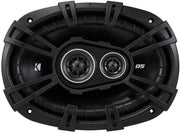 KICKER DS Series 6x9 90W RMS 4-ohm coaxial speakers 43DSC69304
