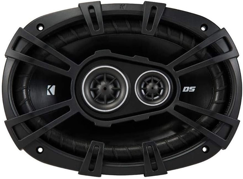 KICKER DS Series 6x9 90W RMS 4-ohm coaxial speakers 43DSC69304
