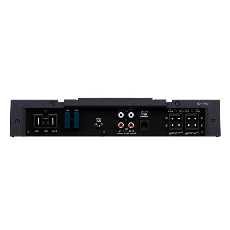 HDA-F60 Alpine Status Hi-Res 4-Channel Amplifier, 100W x 4 at 4-Ohm, 150W x 4 at 2-Ohm 4ch Car Audio Amplifier