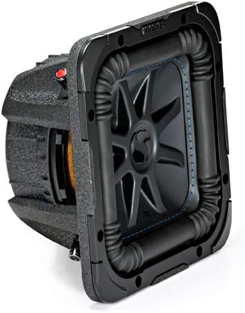 44L7S84 KICKER 8" L7S Solo-Baric Square Subwoofer Sub 450W RMS 4 Ohm DVC