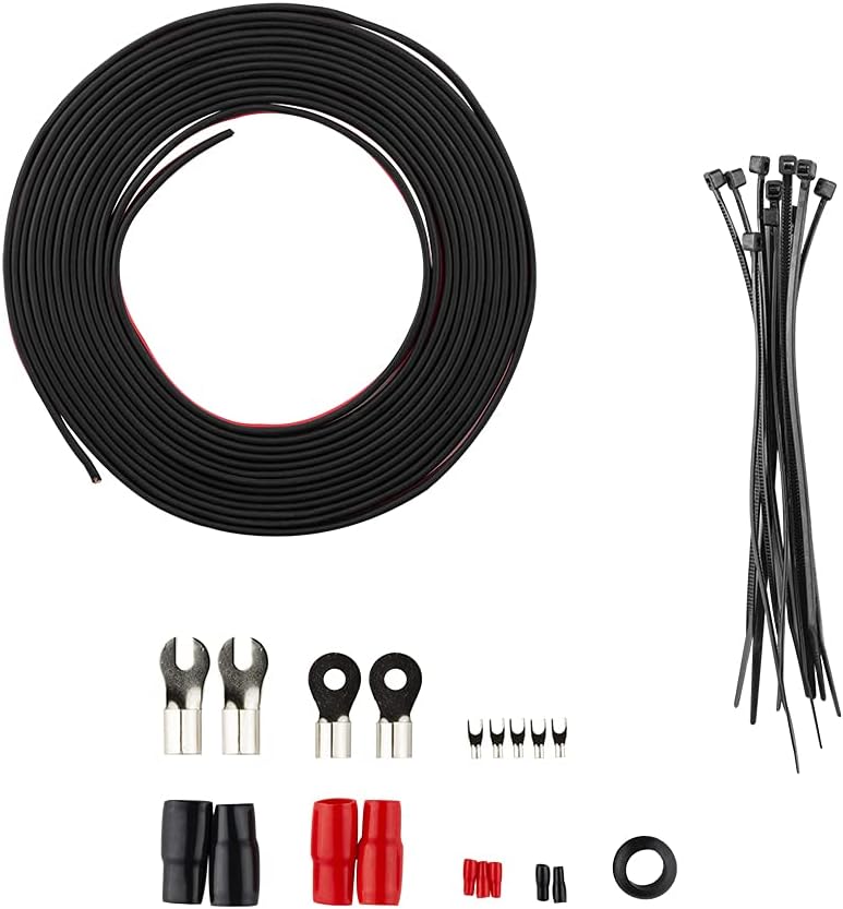 AMPKIT0 DS18 0 Gauge 0 AWG Complete Amplifier Amp Installation Wire Kit 0GA CCA