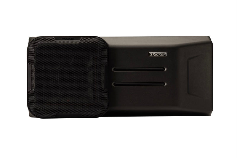 Jeep Wrangler tailgate subwoofer enclosure