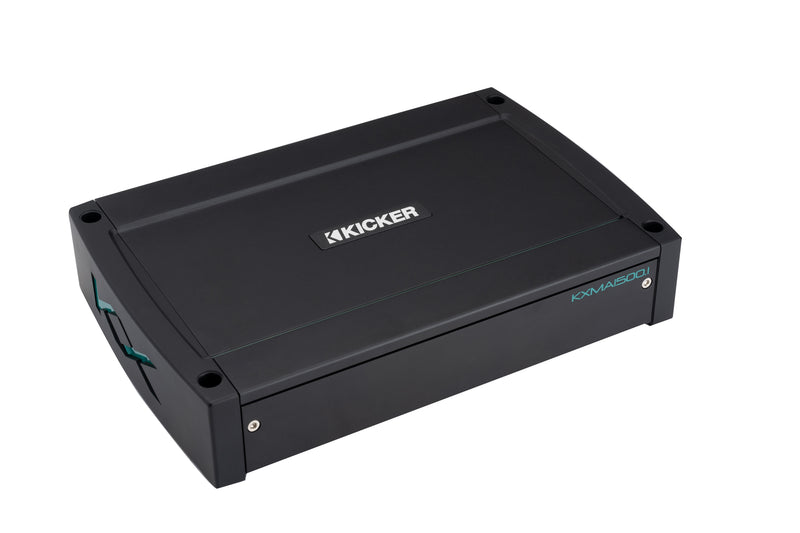51KXMA15001 KICKER KXMA1500.1  Marine Subwoofer Amplifier 1500W RMS Mono Weather Resistant Class D Sub Amp