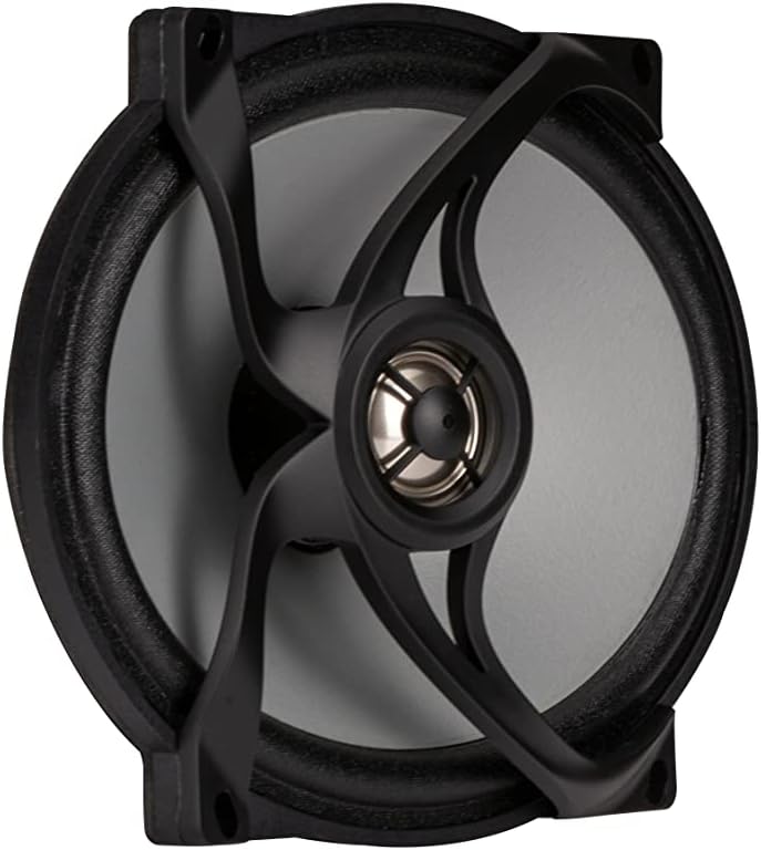 48PSC572 KICKER PS Series 5x7" Powersports 2-Way Coaxial Speakers 60W RMS for Motorcycle Harley Davidson Saddlebag ATV UTV RZR (2 Ohm) Pair