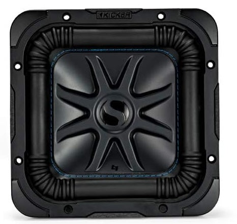 44L7S84 KICKER 8" L7S Solo-Baric Square Subwoofer Sub 450W RMS 4 Ohm DVC