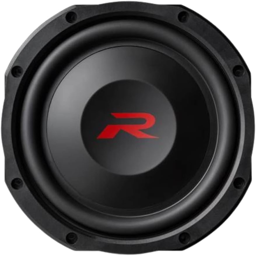 RS-W10D4 Alpine 10" R-Series Shallow Thin Profile Subwoofer Sub 600W RMS 4 Ohm DVC RS-W10D4 10" R-Series Shallow Mount