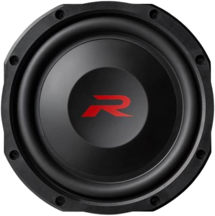 RS-W10D4 Alpine 10" R-Series Shallow Thin Profile Subwoofer Sub 600W RMS 4 Ohm DVC