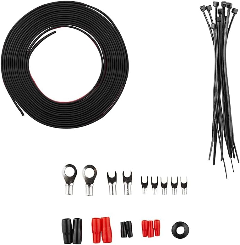 AMPKIT4 DS18 4 Gauge 4 AWG Complete Amplifier Amp Installation Wire Kit 4GA CCA
