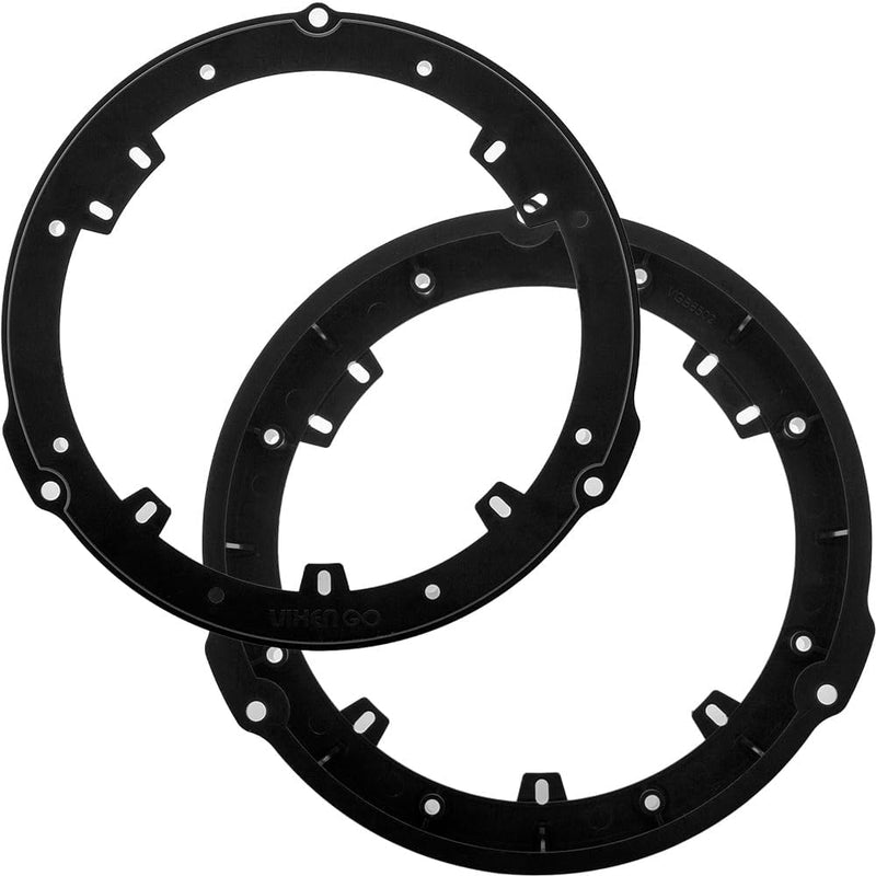 KICKER DS Front & Rear Speakers for 2017-2024 Ford F250 F350 F450 Super Duty | Complete 4-Speaker 6.5" & 6x9" Upgrade Plug & Play Kit