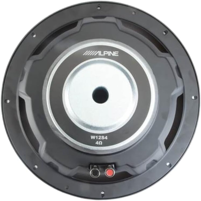 W12S4 Alpine Bass Series 12" Subwoofer Sub 250W RMS 4 Ohm SVC