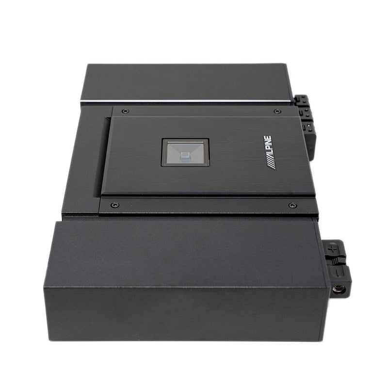 HDA-V90 Alpine Status Hi-Res 5-Channel Amplifier, 75Wx4 + 300Wx1 at 4-Ohm, 100Wx4 + 500Wx1 at 2-Ohm 5ch Car Audio Amplifier