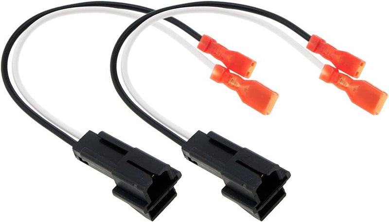 KICKER CS 6.5" Front Door Speaker Upgrade Kit for 1999-2006 Chevy Silverado & Sierra – 100W RMS Speakers with Plug & Play Harness & Mounting Adapters