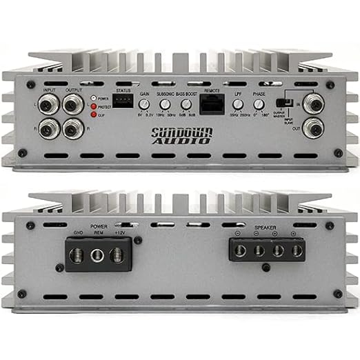 A-SALT1.5 Sundown Audio SALT Series Monoblock Digital Class-D Subwoofer Amplifier (SALT-1.5 1500W RMS 1 OHM Stable)