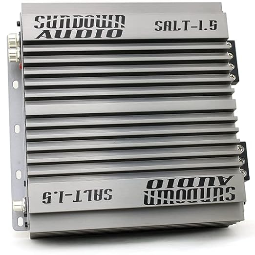 A-SALT1.5 Sundown Audio SALT Series Monoblock Digital Class-D Subwoofer Amplifier (SALT-1.5 1500W RMS 1 OHM Stable)