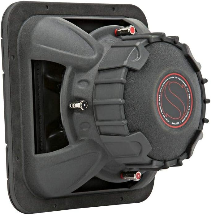 45L7R102 KICKER 10" L7R Solo-Baric Square Subwoofer Sub 500W RMS 2 Ohm DVC