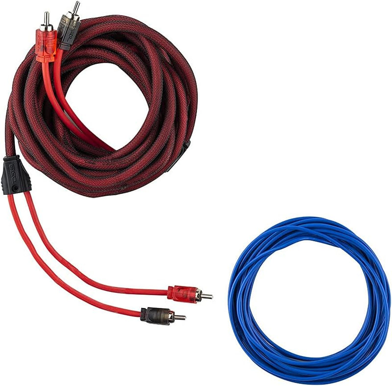 AMPKIT4 DS18 4 Gauge 4 AWG Complete Amplifier Amp Installation Wire Kit 4GA CCA