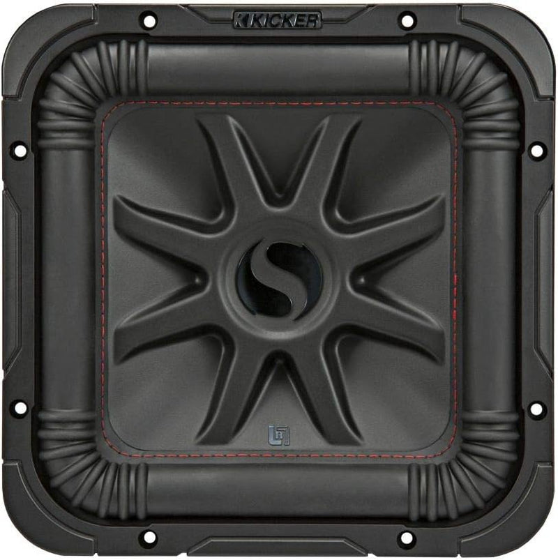 45L7R102 KICKER 10" L7R Solo-Baric Square Subwoofer Sub 500W RMS 2 Ohm DVC