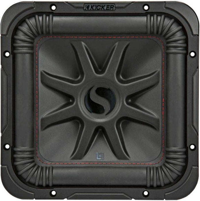 45L7R104 KICKER 10" L7R Solo-Baric Square Subwoofer Sub 500W RMS 4 Ohm DVC