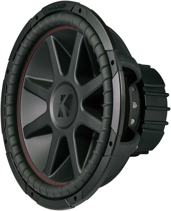 43CVR154 KICKER 15" CompVR Subwoofer Sub 500W RMS 4 Ohm DVC