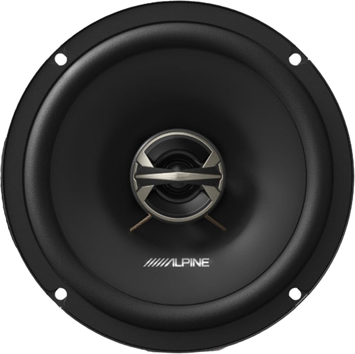 EL-E65-G Alpine EL-Series 6.5" 6 1/2 inch 2-Way Coaxial Speakers 40W RMS 4 Ohm Car Audio (Pair)