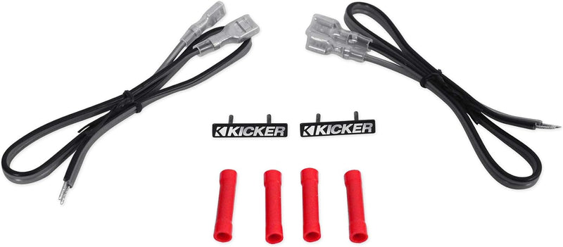51PSC652 KICKER PS Series 6.5" Powersports 2-Way Coaxial Speakers 60W RMS for Polaris Motorcycle ATV UTV RZR (2 Ohm) Pair