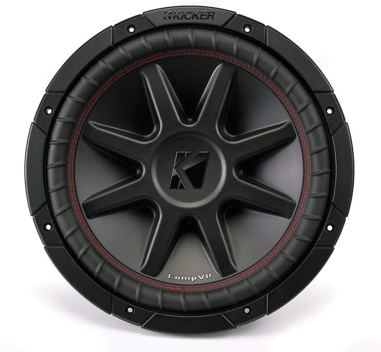 43CVR124 KICKER 12" CompVR Subwoofer Sub 400W RMS 4 Ohm DVC