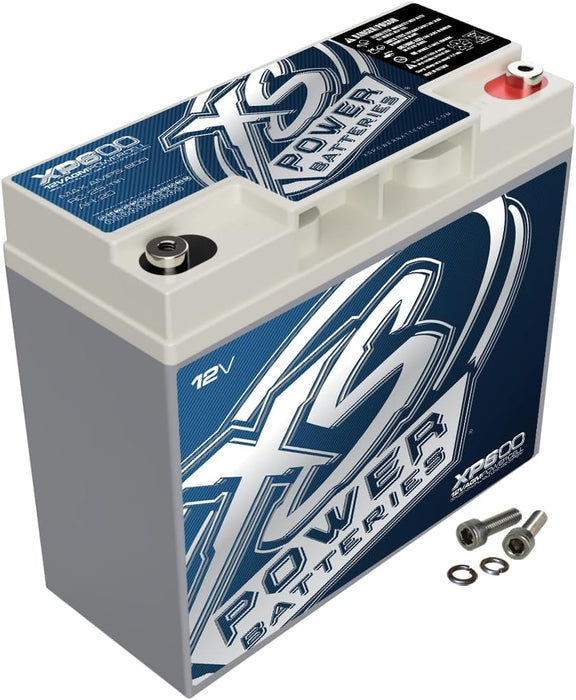 XP600 XS Power 12V AGM Secondary Reserve Battery 20aH 600A Max Deep Cycle Supplemental