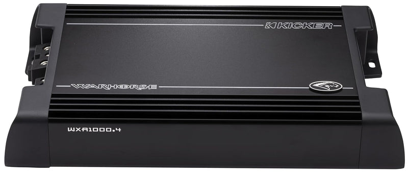 49WXA10004 KICKER Warhorse 1000.4 4ch Car Audio Amplifier Competition Class D (250Wx4 4Ω)(450Wx4 2Ω)(900Wx2 4Ω Bridged)