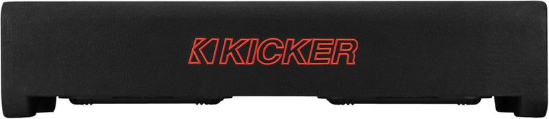49DL7TDF122 KICKER 12" L7T Subwoofer Dual Loaded Down Firing Enclosure 1200W RMS 2 Ohm