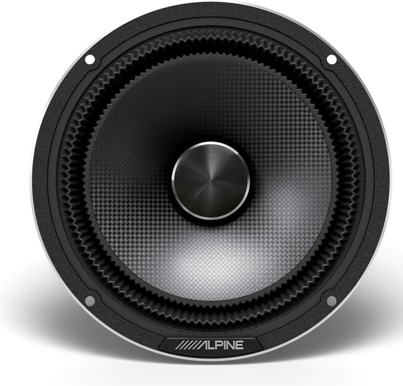 HDZ-65C Alpine Status 6.5" Hi-Res 2-Way Component Speaker Set 100W RMS 4 Ohm Car Audio (Pair)