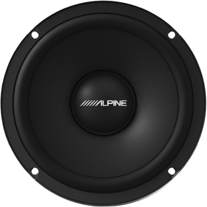 EL-E65C-G Alpine EL-Series 6.5" 6 1/2 inch 2-Way Component Speaker Set w/Tweeters 45W RMS Car Audio 4 Ohm (Pair)