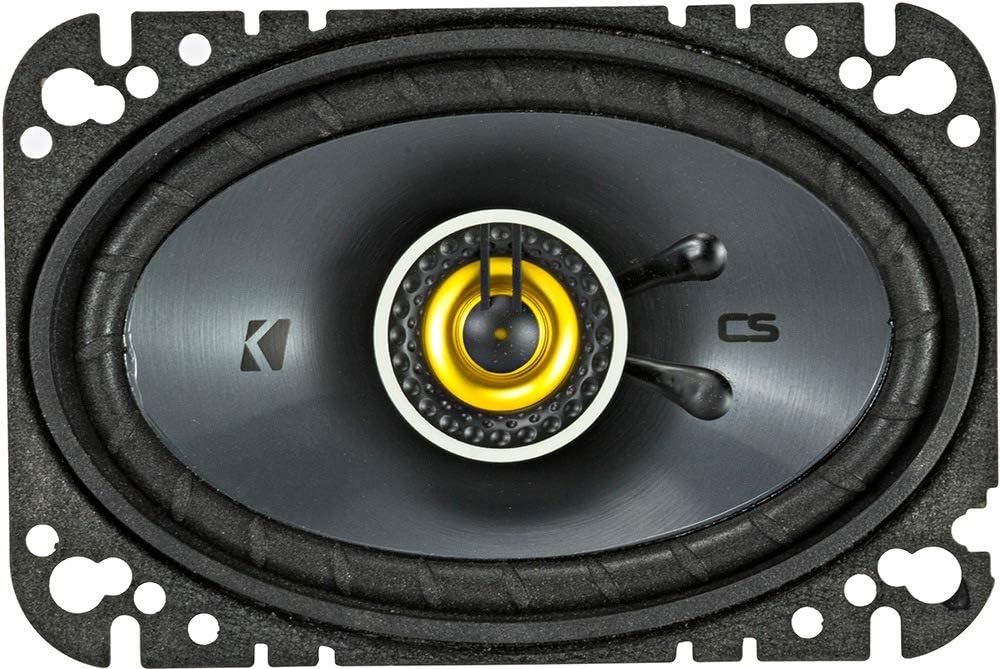 KICKER CS Speaker Bundle 6.5" & 4x6" 2-Way Car Audio Speakers Package | 46CSC654 + 46CSC464