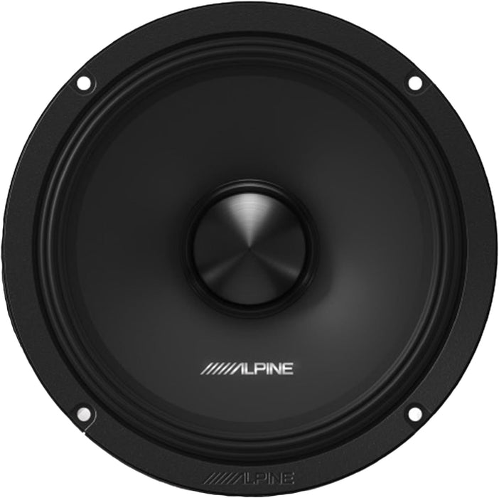 DM-65C-G Alpine DM-Series 6.5" 6 1/2 inch 2-Way Component Speaker Set w/Tweeters 50W RMS Car Audio 4 Ohm (Pair)