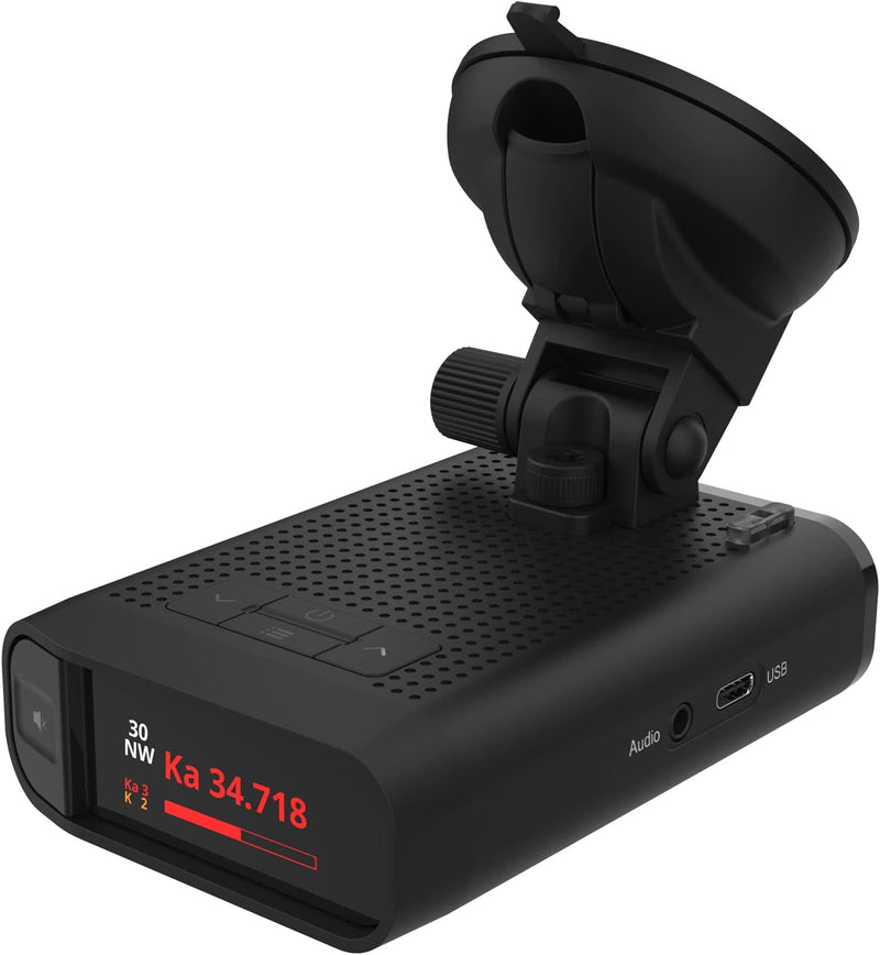 DS1 Radenso Extreme Range Radar Detector - Magnet Mount, Bluetooth App, Multi Color OLED Display, Less False Alerts, Auto GPS Lockouts