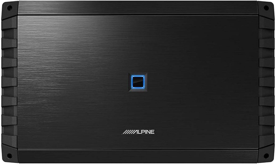 S2-A120M Alpine S-Series Mono Subwoofer Amplifier 1200W RMS at 1 & 2-Ohm Class-D