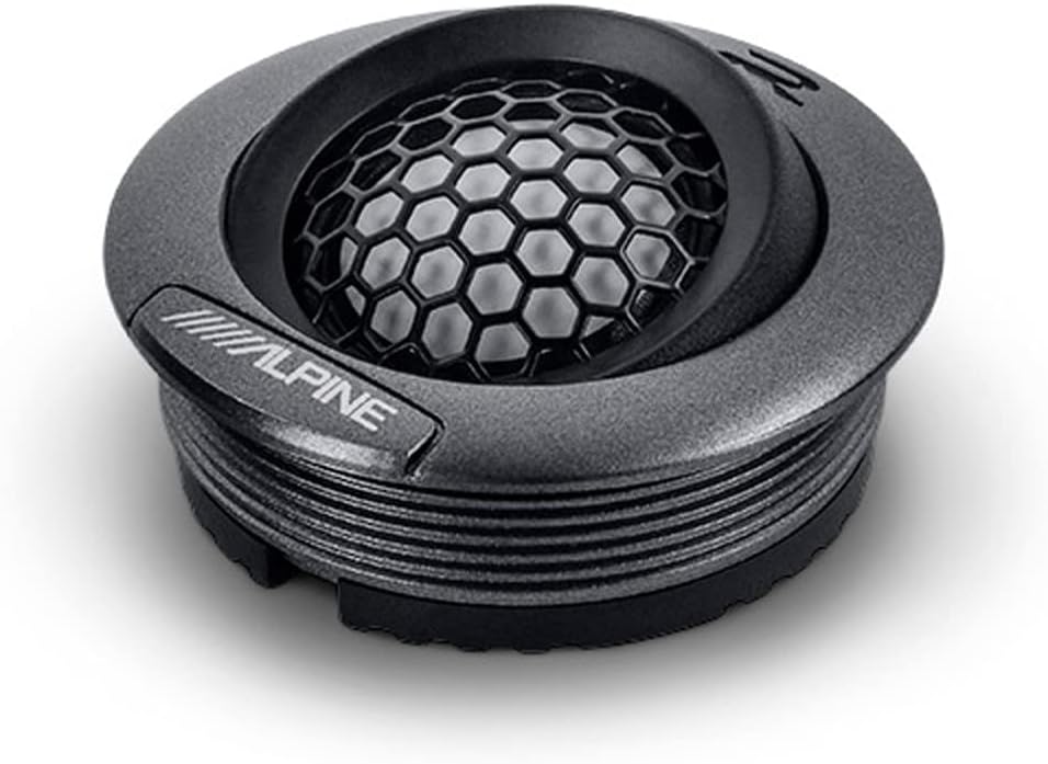 R2-S652 Alpine R-Series 6.5" High-Resolution Pro 2-Way Component Speaker Set w/ 1" Tweeters 100W RMS Car Audio 4 Ohm (Pair)