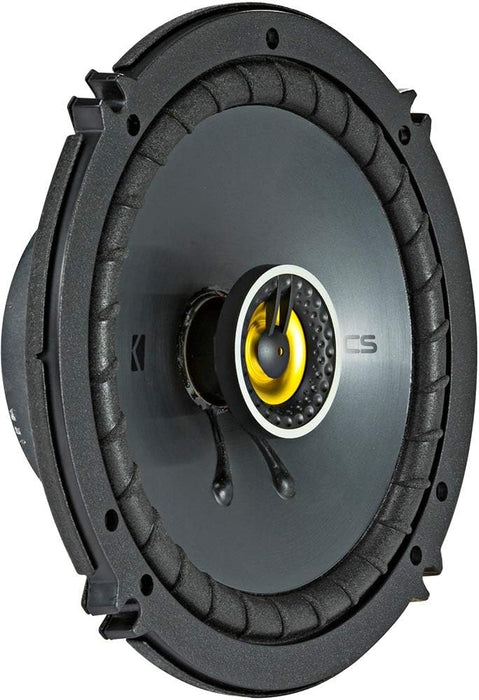 KICKER CS Series 6.5" 2-Way Coaxial Car 4 Speaker Bundle – 46CSC654 (2 Pairs) – 100W RMS / 300W Peak 4-Ohm