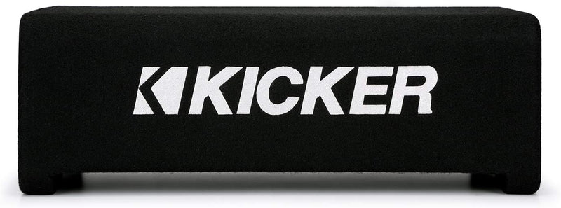 48CDF104 KICKER 10" Comp Subwoofer Single Loaded Down Firing Enclosure 150W RMS 4 Ohm