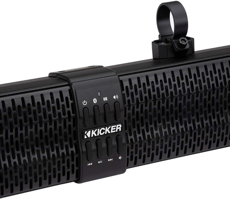 47KPB1 KICKER 21" PowerBar Bluetooth Powered Soundbar ATV UTV RZR Polaris Can-Am Speaker System