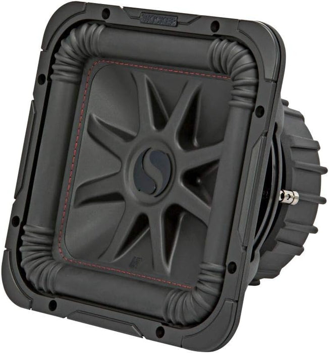 45L7R104 KICKER 10" L7R Solo-Baric Square Subwoofer Sub 500W RMS 4 Ohm DVC