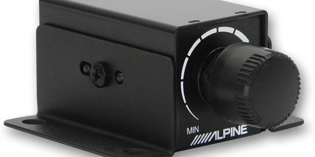 thumbnail image 2 of Alpine RUX-KNOB Remote Bass Level Control - Compatible With MRX & PDX Series Amplifiers 2 of 10