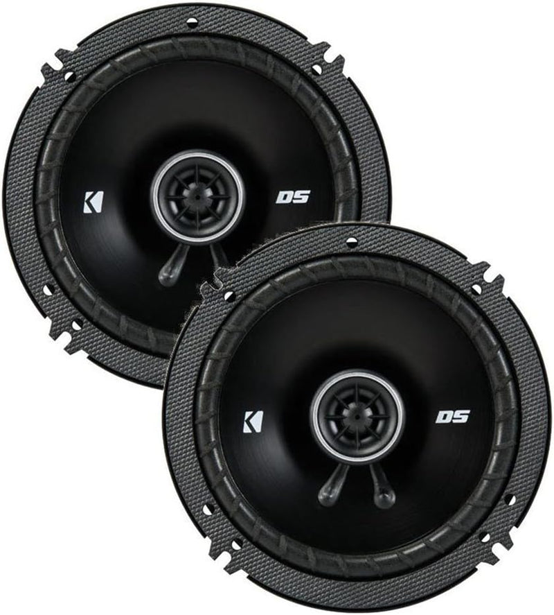 KICKER DS Series 6x9" & 6.5" Factory Upgrade Speaker Bundle | 600W Peak Car Audio Package