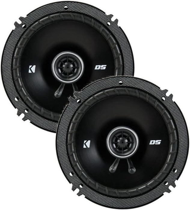 KICKER DS Series 6x9" & 6.5" Factory Upgrade Speaker Bundle | 600W Peak Car Audio Package