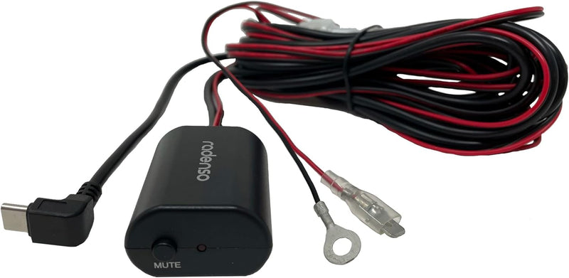 CDW Radenso USB-C Direct Wire Kit with Mute Button - Compatible with Radenso DS1 and Radenso Theia Radar Detectors