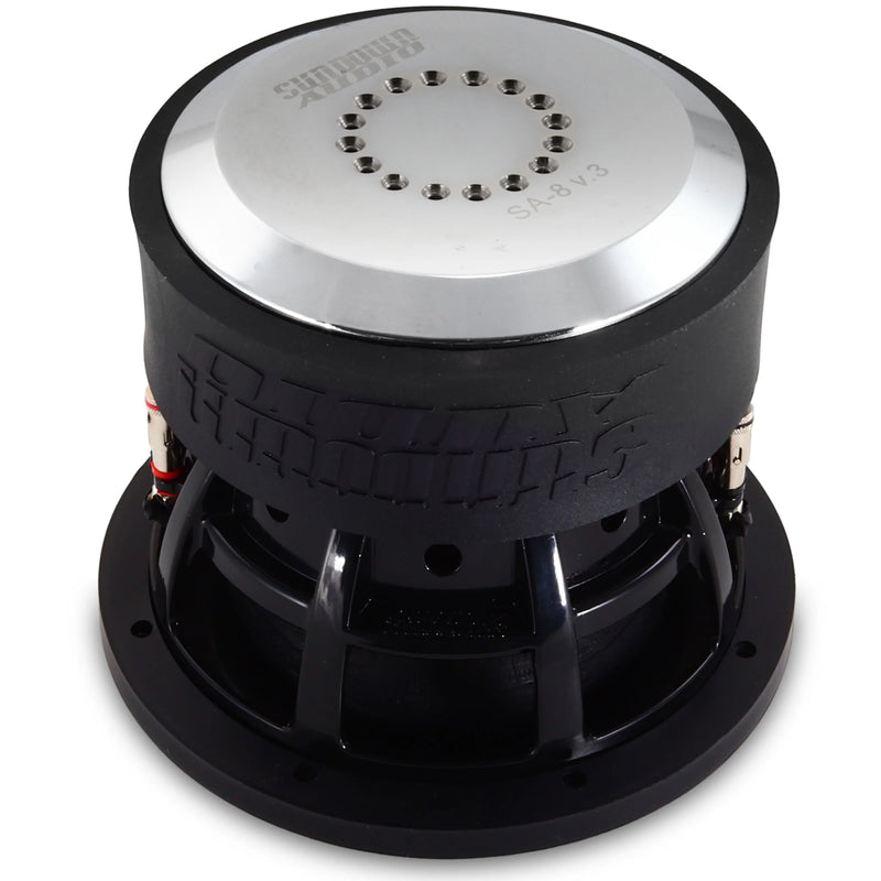 SW-SAV38D4 Sundown Audio SA-Series SA-8 v.3 8" inch Subwoofer Sub 600W RMS 4 Ohm DVC
