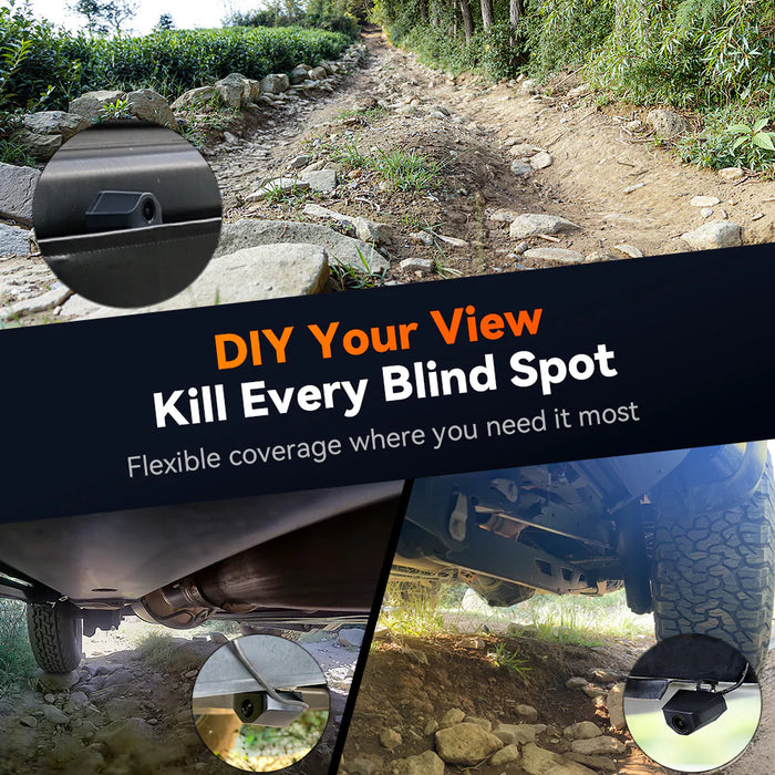 G900TriPro Bumper Wolfbox 4K Sony Starvis2 12" Rear View Mirror Dash Cam Touch Screen Smart Mirror 5.8GHz WiFi 256GB SD Card with Voice Control