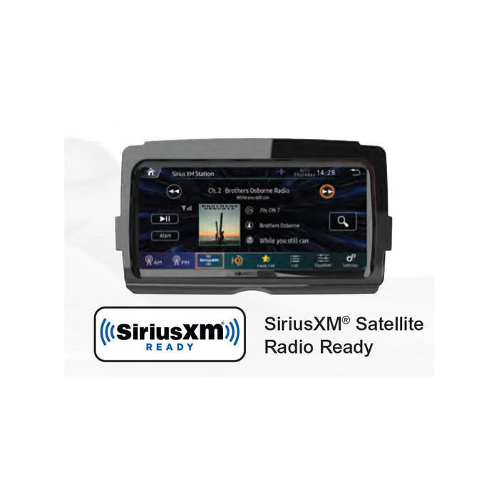 V2 Precision Power Soundstream 8.3" Advanced Plug-n-Play Motorcycle Audio Headunit Radio Upgrade for 2014+ Harley Davidson Touring Motorcycles Wireless Apple CarPlay, Android Auto, SiriusXM Ready, iDatalink Maestro, iGo GPS Navigation